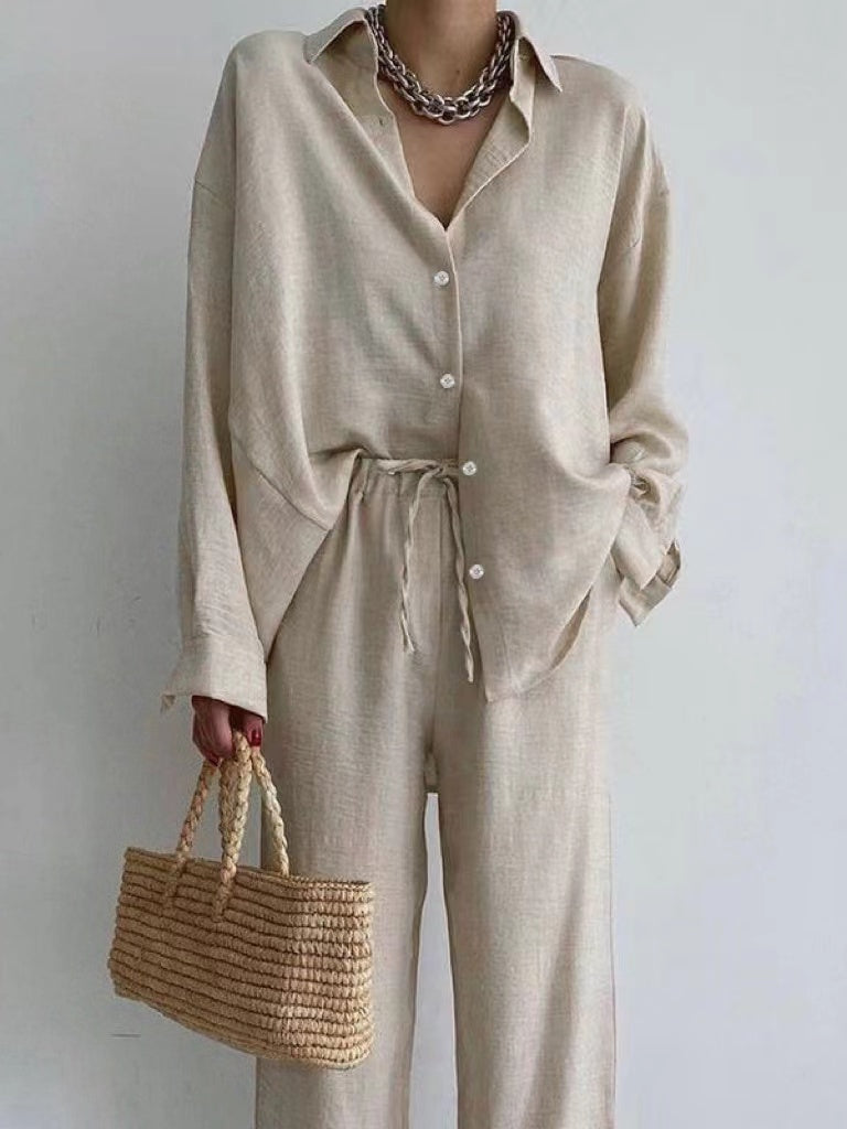 Echoarchiv | Damen Leinen-Set