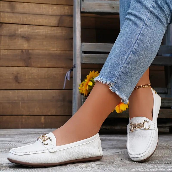 Loafer, Flach, Leichtgewichtig, Damenschuhe, Sommerschuhe Echoarchiv