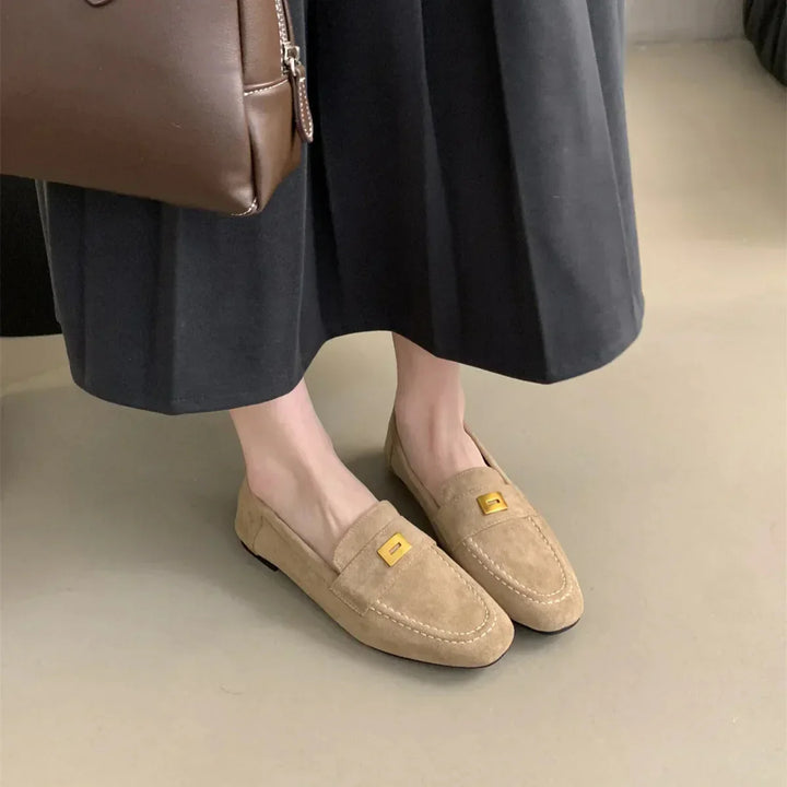 Echoarchiv | Britische Schuhe Aus Leichtem Wildleder
