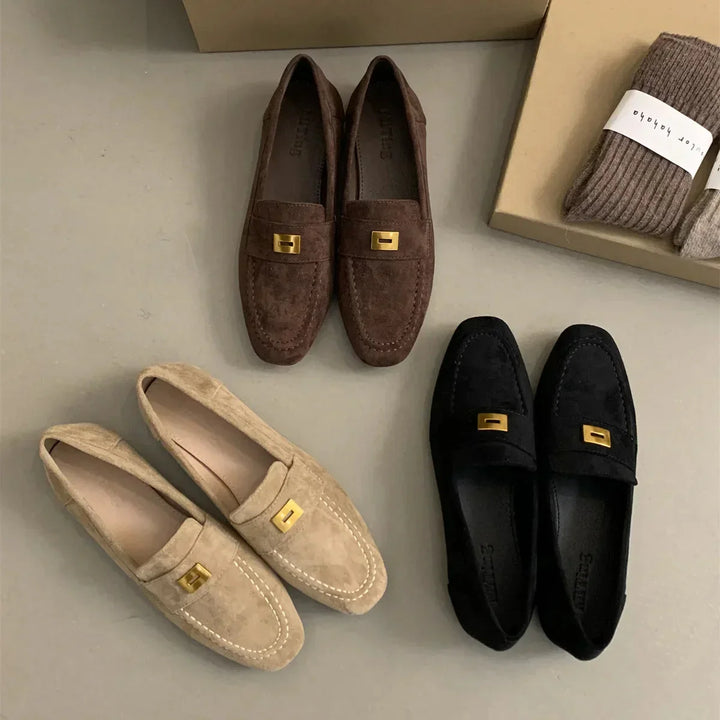 Echoarchiv | Britische Schuhe Aus Leichtem Wildleder