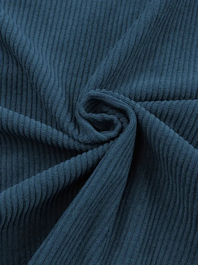 Echoarchiv | Cordhosen Hemdbluse mit Knöpfen Leger