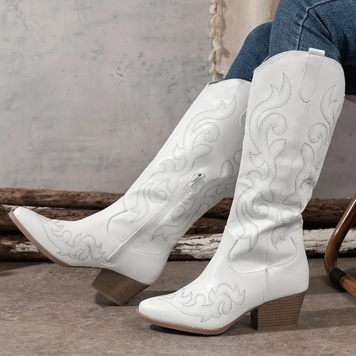 Echoarchiv | Bequeme Cowboy Damen Stiefel