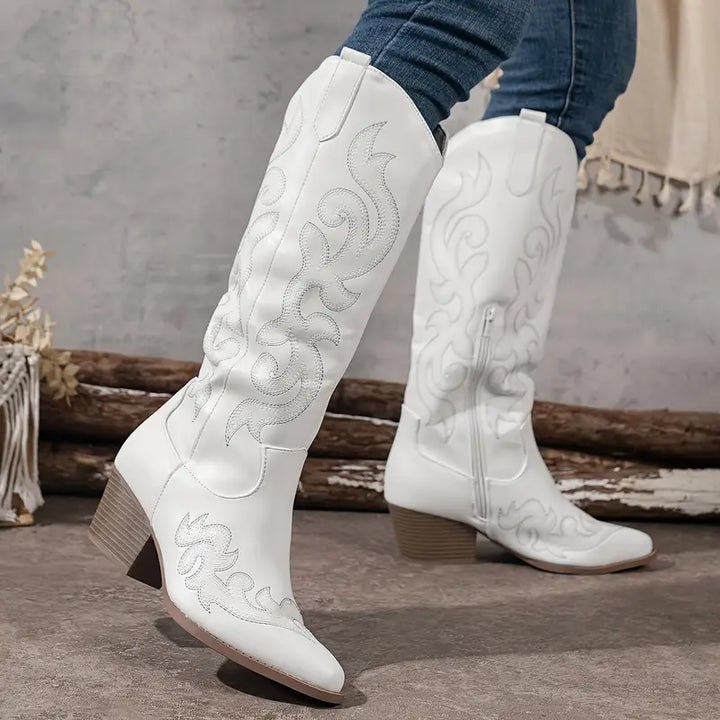 Echoarchiv | Bequeme Cowboy Damen Stiefel