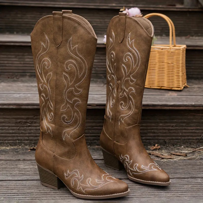 Echoarchiv | Bequeme Cowboy Damen Stiefel