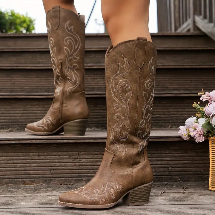 Echoarchiv | Bequeme Cowboy Damen Stiefel
