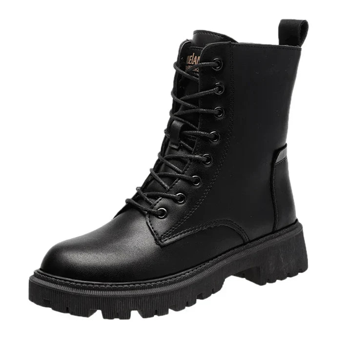 Luxe Schwarze Winterstiefel