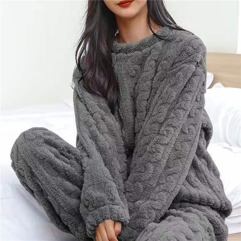 Kuscheliges Fleece-Pyjama-Set – Lioré