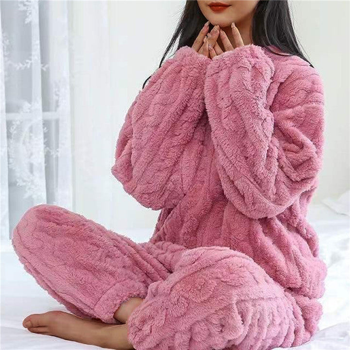 Kuscheliges Fleece-Pyjama-Set – Lioré