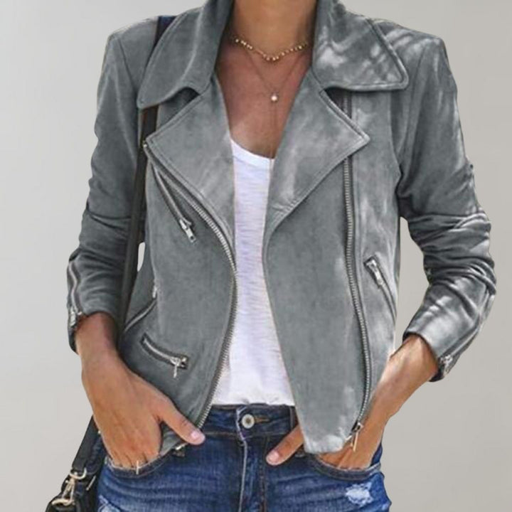 Echoarchiv | Wild Bikerjacke mit Reißverschluss für Damen