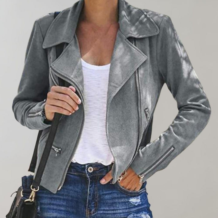Echoarchiv | Wild Bikerjacke mit Reißverschluss für Damen