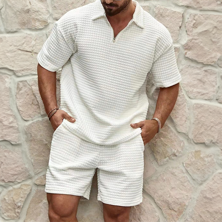 Echoarchiv | Luxuriöses Sommer Satz für Herren Polo und Shorts