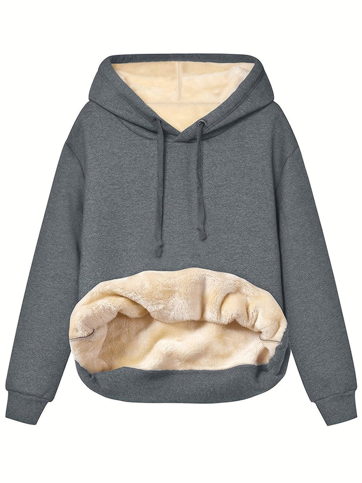 Kapuzenpulli Mit Fleece