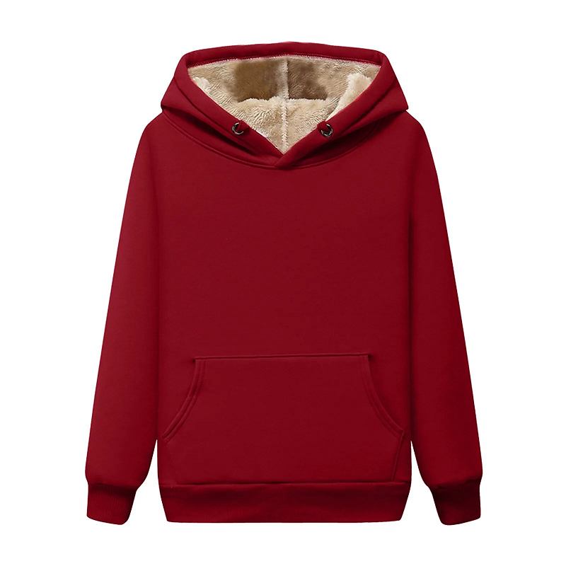 Kapuzenpulli Mit Fleece – Veloura
