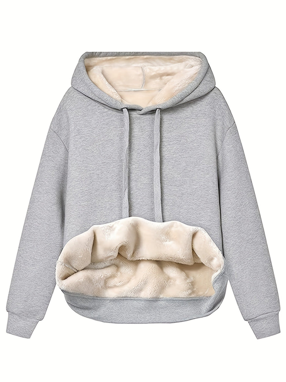 Kapuzenpulli Mit Fleece