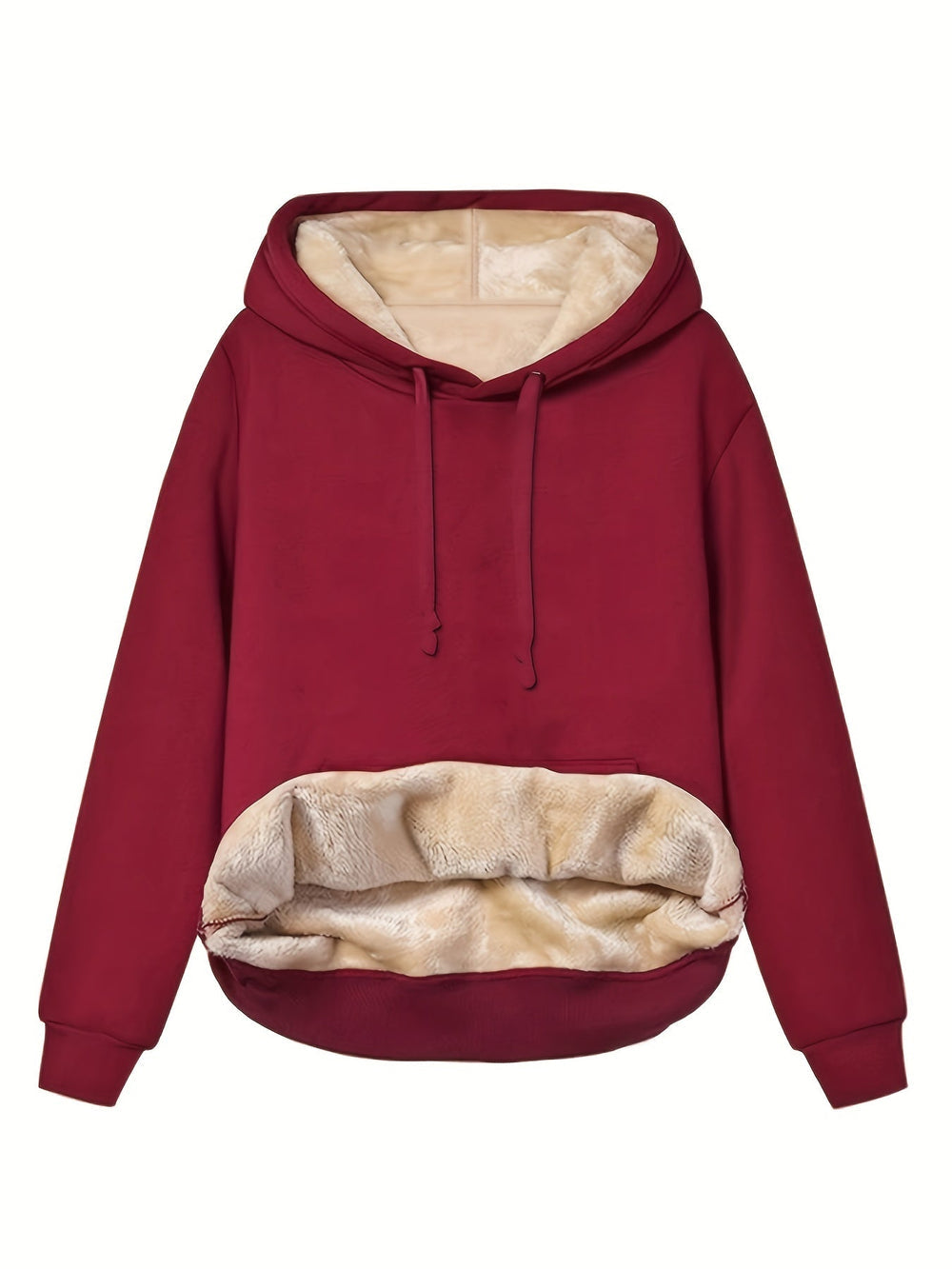 Kapuzenpulli Mit Fleece