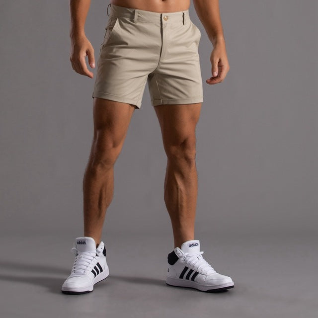 Echoarchiv | Klassische Chino-Shorts aus Baumwolle für Herren