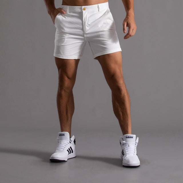 Echoarchiv | Klassische Chino-Shorts aus Baumwolle für Herren