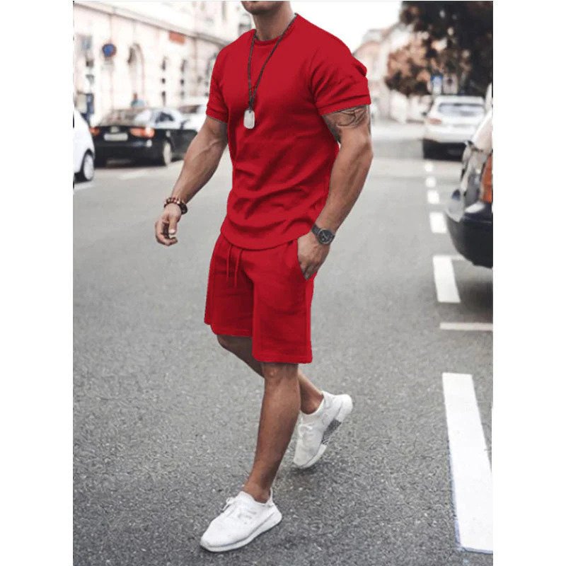 Dylani Lässiges Hemd und Shorts-Set für Männer – Averon