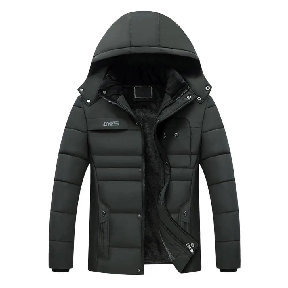 Herren Casual Winterjacke mit Kapuze Perfekt für kalte Tage – Taviero