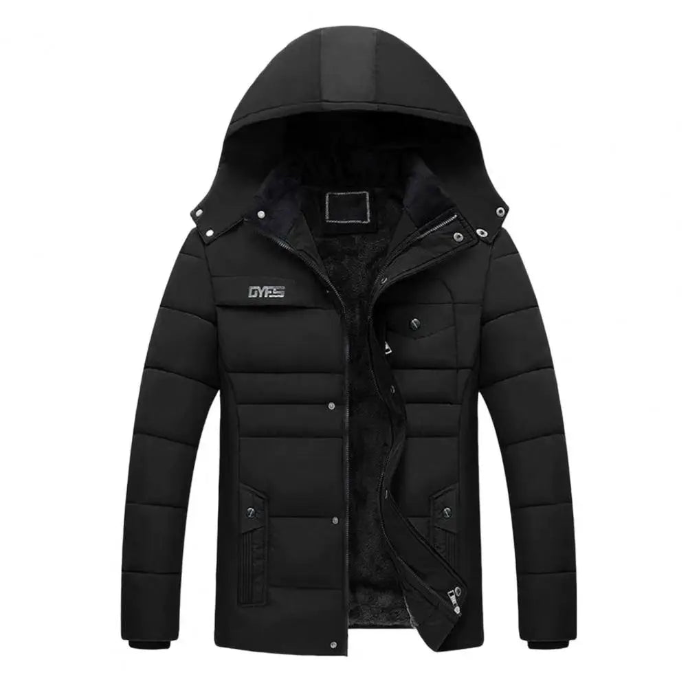 Herren Casual Winterjacke mit Kapuze Perfekt für kalte Tage – Taviero