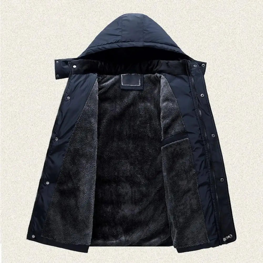 Herren Casual Winterjacke mit Kapuze Perfekt für kalte Tage – Taviero
