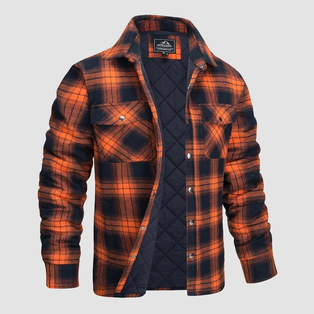 Echoarchiv - Gestreifte Flanelljacke
