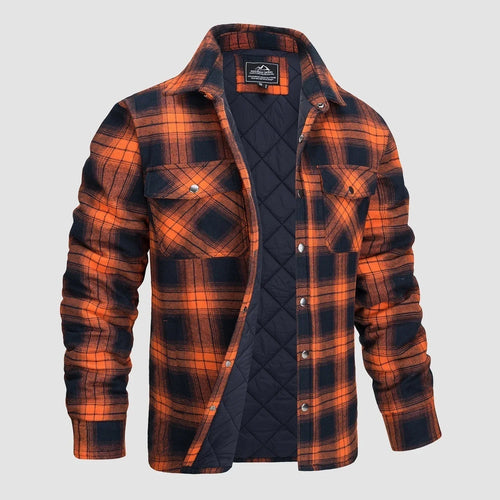 Echoarchiv - Gestreifte Flanelljacke