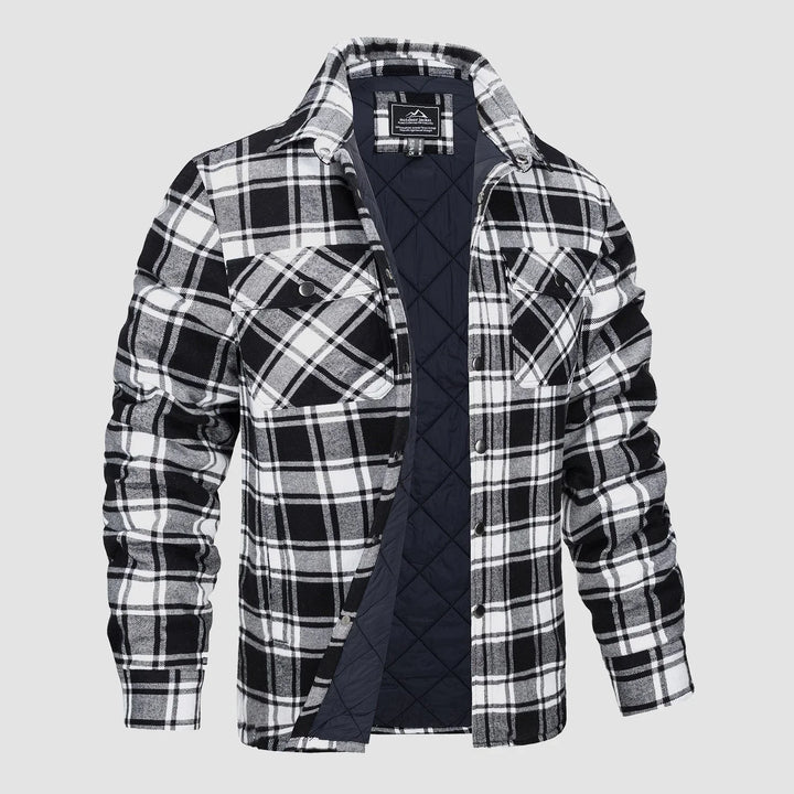 Echoarchiv - Gestreifte Flanelljacke