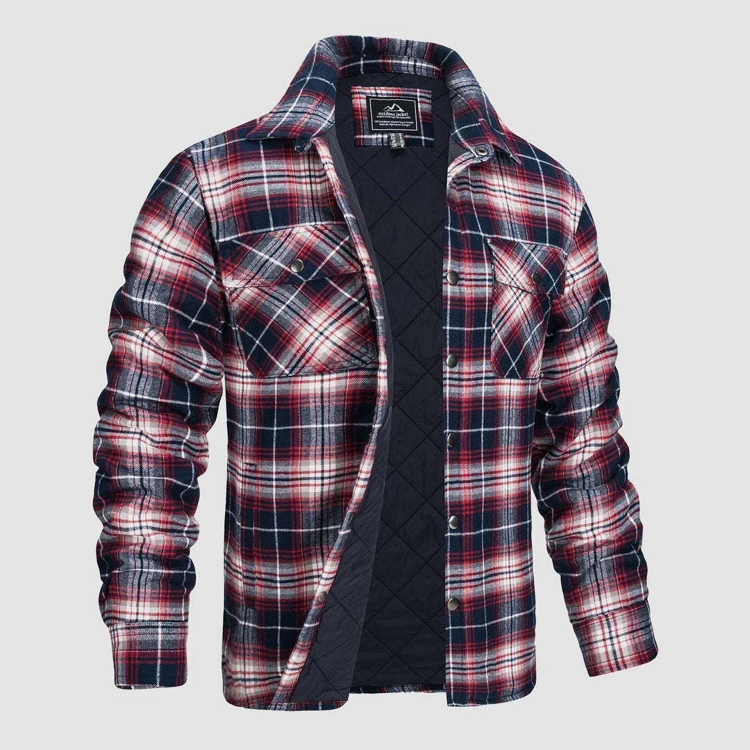 Echoarchiv - Gestreifte Flanelljacke