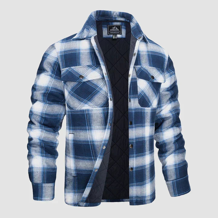 Echoarchiv - Gestreifte Flanelljacke