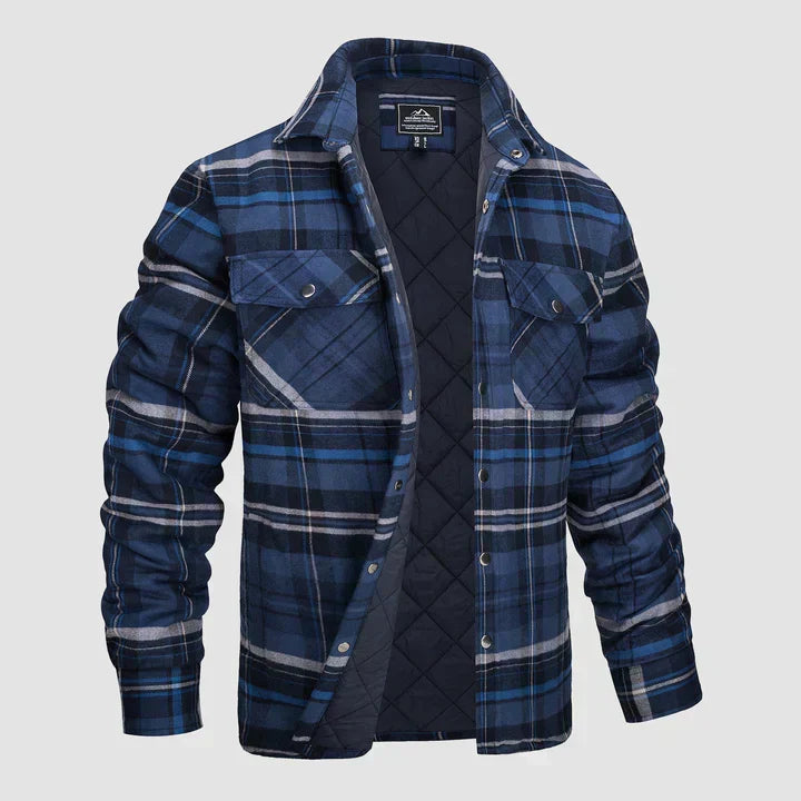 Echoarchiv - Gestreifte Flanelljacke