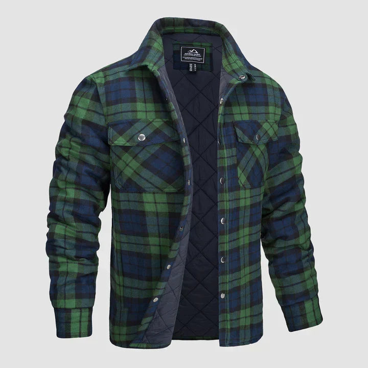 Echoarchiv - Gestreifte Flanelljacke