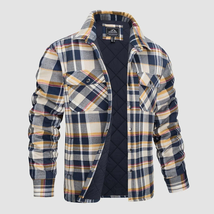 Echoarchiv - Gestreifte Flanelljacke