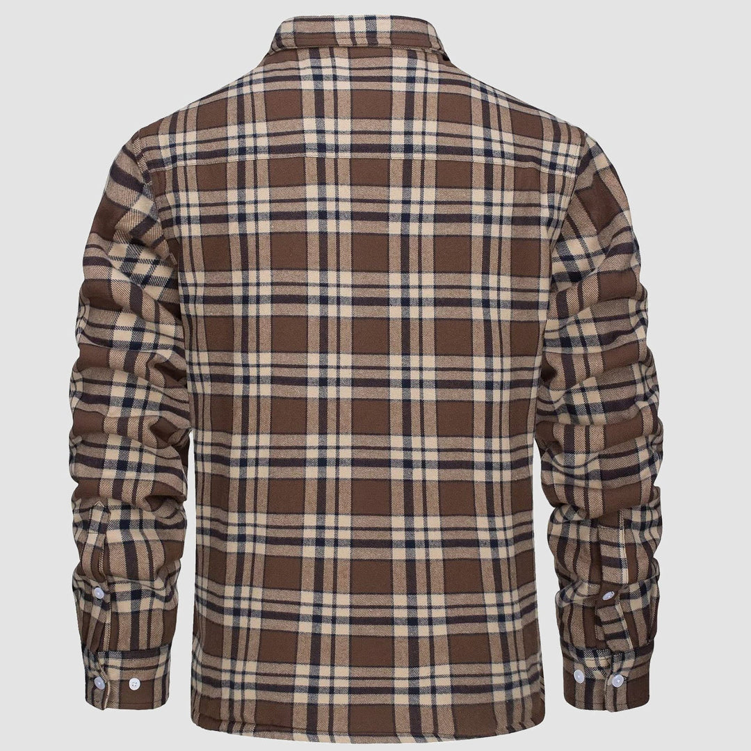 Echoarchiv | Gefütterte Karo-Hemdjacke