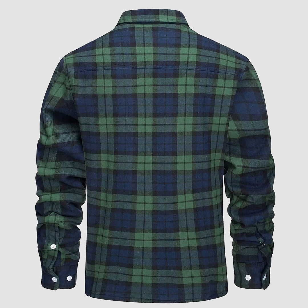 Echoarchiv | Gefütterte Karo-Hemdjacke