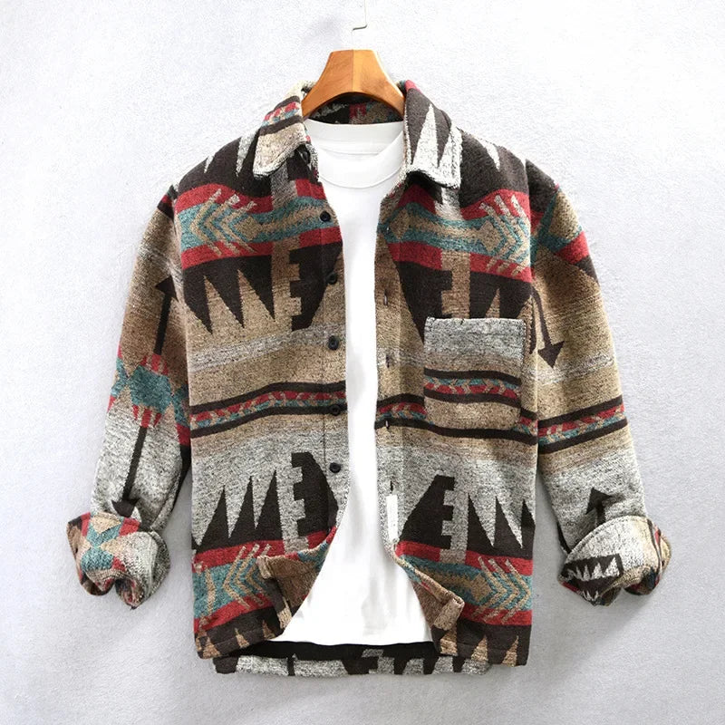 Echoarchiv | Aztekenjacke im Hemdenstil