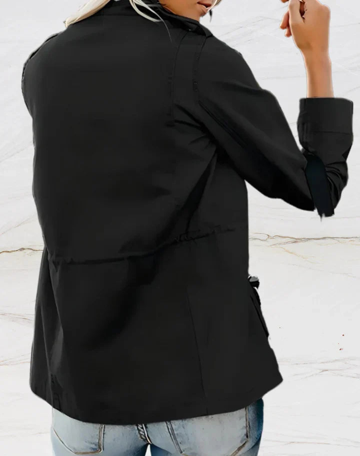 Echoarchiv - Stilvolle Jack mit langen Ärmeln und vier Taschen für Damen