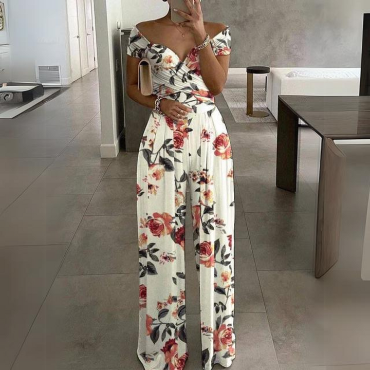 Echoarchiv | Eleganter Off-Shoulder-Jumpsuit
