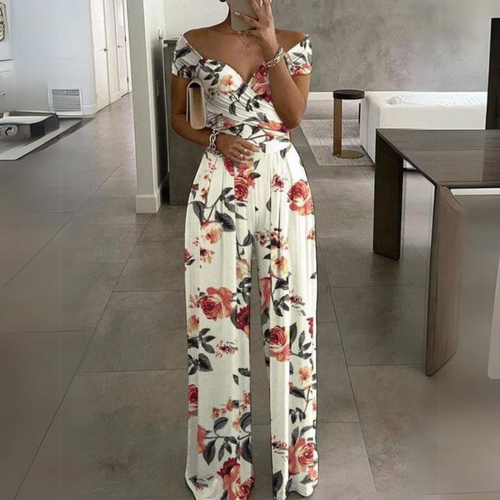Echoarchiv | Eleganter Off-Shoulder-Jumpsuit
