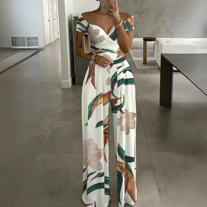 Echoarchiv | Eleganter Off-Shoulder-Jumpsuit