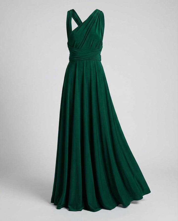 Damen Multiway Wickelkleid mit 50+ Tragevarianten & Elastischem Stoff | Echoarchiv
