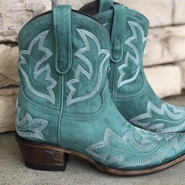 Echoarchiv | Cowboy-Stiefel aus Leder Laurice