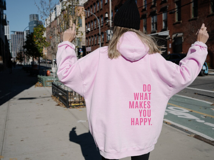 Echoarchiv | Damen Gelassenheit Statement Hoodie