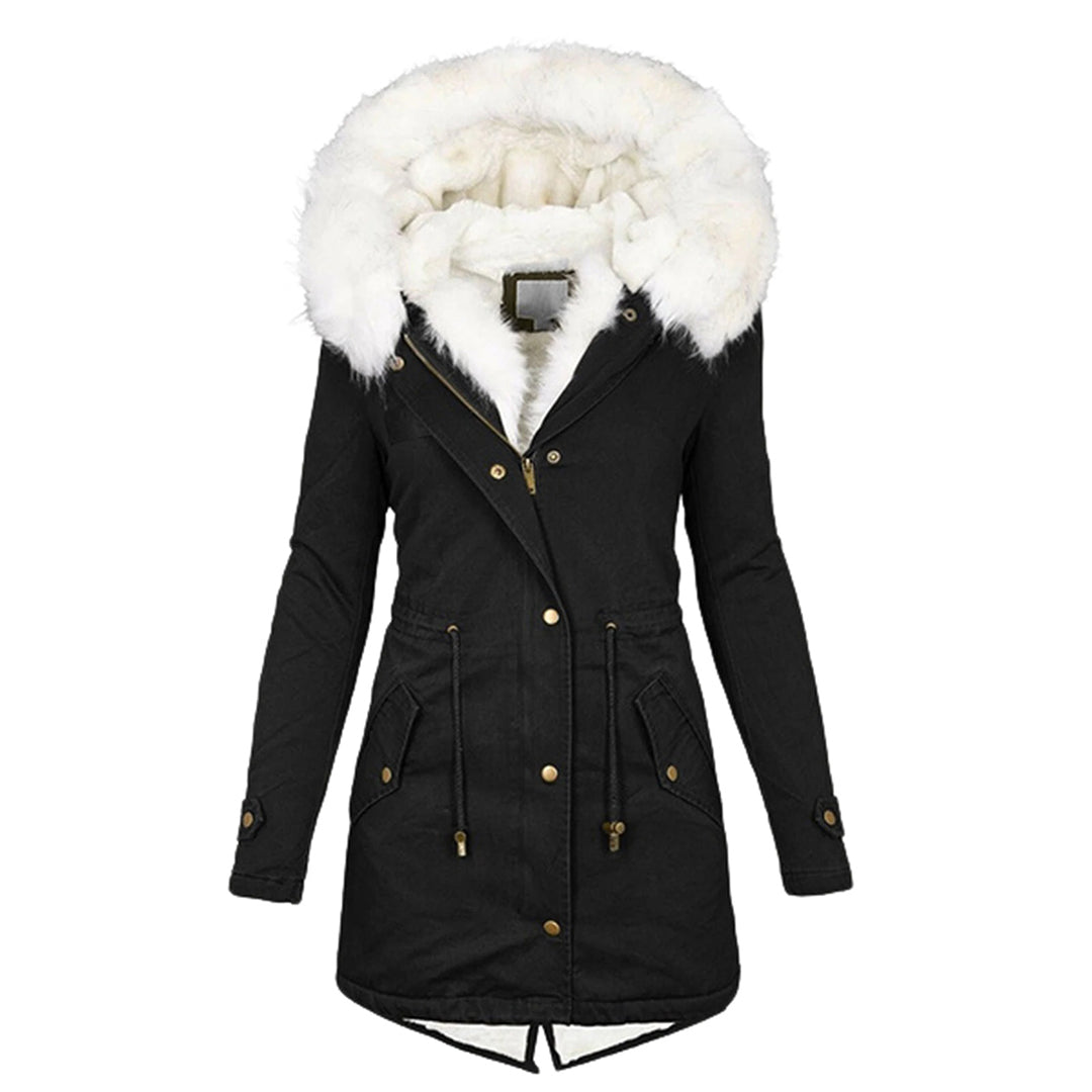 Echoarchiv | Fleecegefütterte Damen Winterjacke