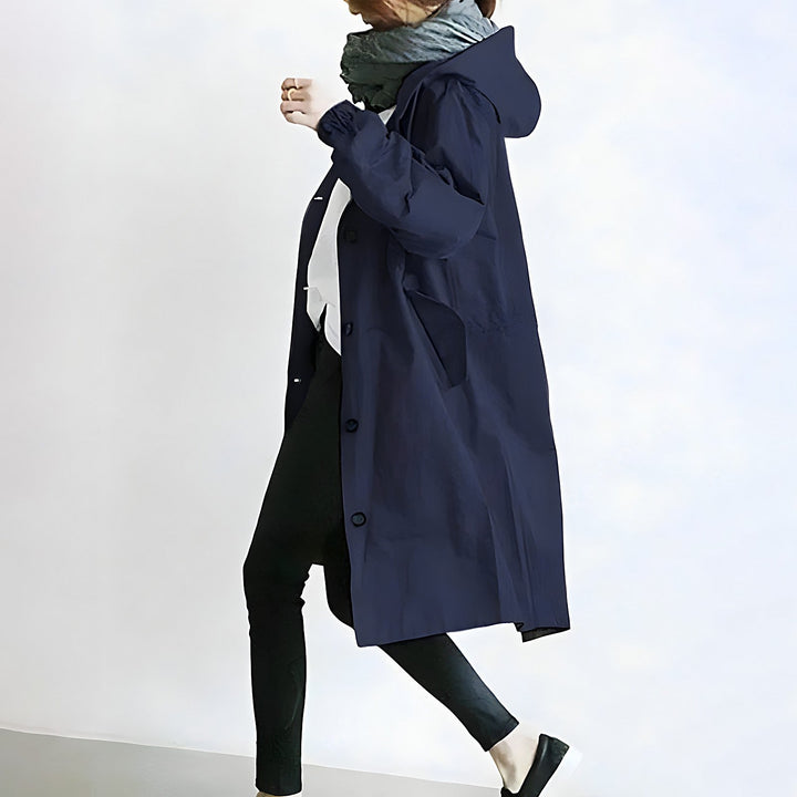 Echoarchiv | Wasserdichte Windjacke mit Kapuze