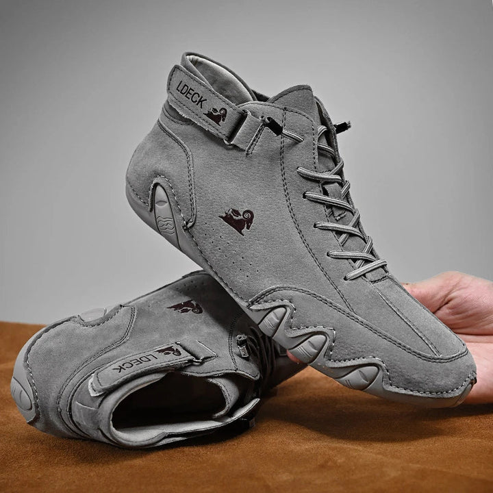 Echoarchiv | Ultra-Bequemer Rutschfester Barfußschuh Aus Echtleder (Unisex)