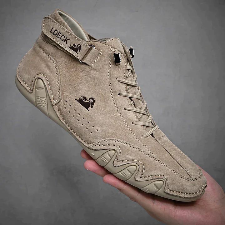 Echoarchiv | Ultra-Bequemer Rutschfester Barfußschuh Aus Echtleder (Unisex)