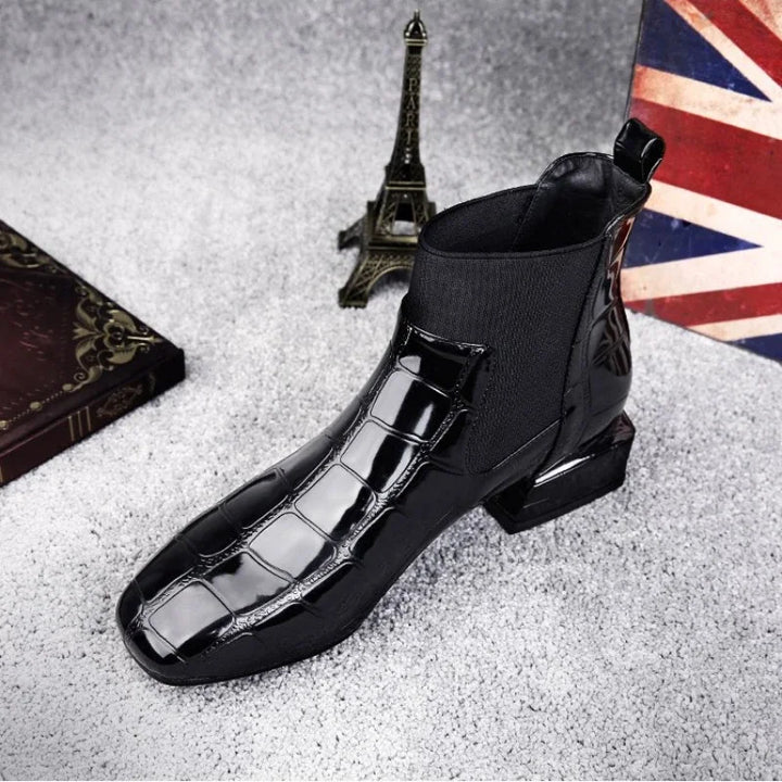 Hochwertige Lederstiefel – Tavélo