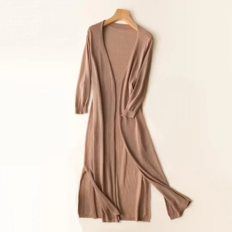 Echoarchiv | Leichter Langer Cardigan