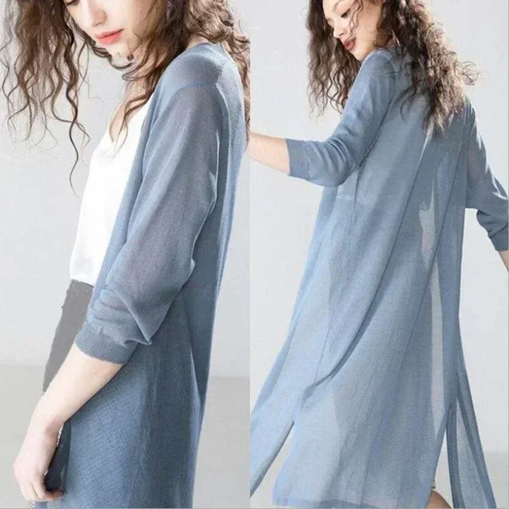 Echoarchiv | Leichter Langer Cardigan